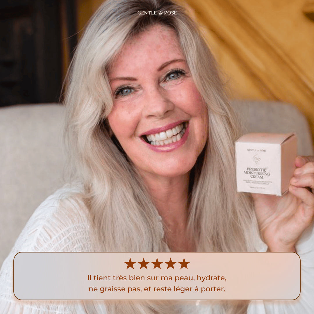 Crème hydratante prébiotique