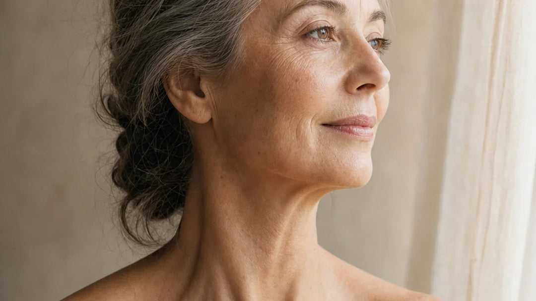 Routine delicata per pelle matura su Collo e décolleté dopo i 50: come far apparire la pelle più compatta e liscia