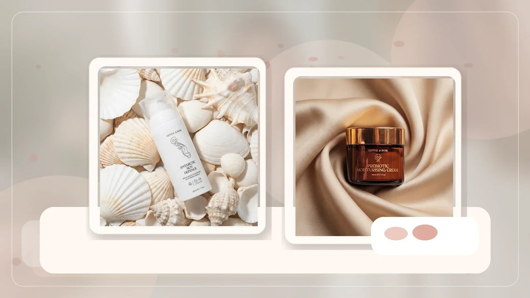 Zachte routine voor rijpere huid rond Ochtendroutine met age-support na 45: hydratatie, antioxidanten en SPF50