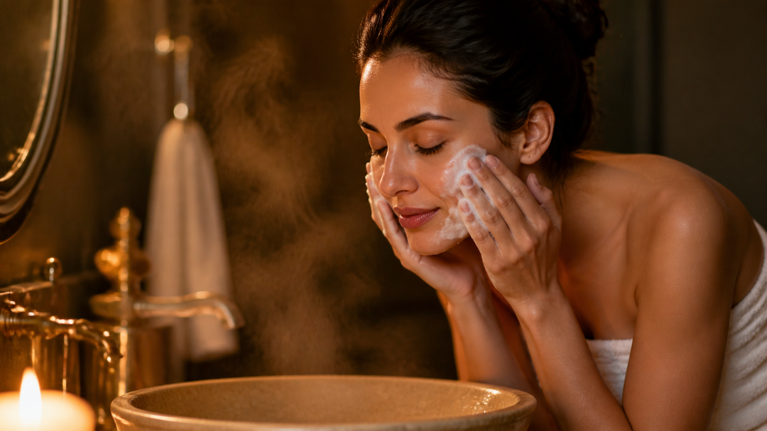 An evening cleanse can be a calm, comfortable close to the day.
