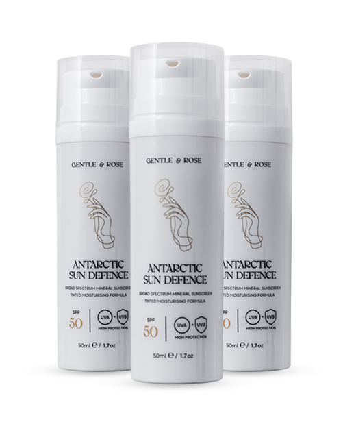 3 x Antarctic Sun Defence - Premium  from Gentle & Rose - Just €89! Shop now at Gentle & Rose