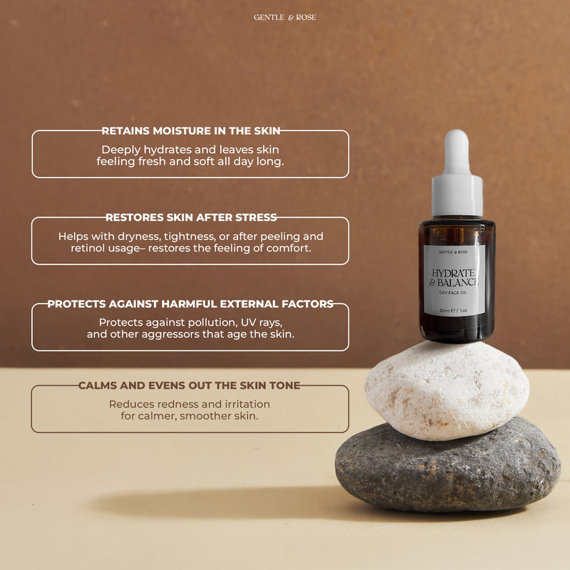 Olio Viso Secco Idratante e Equilibrante