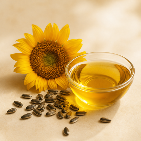 Sunflower and seeds