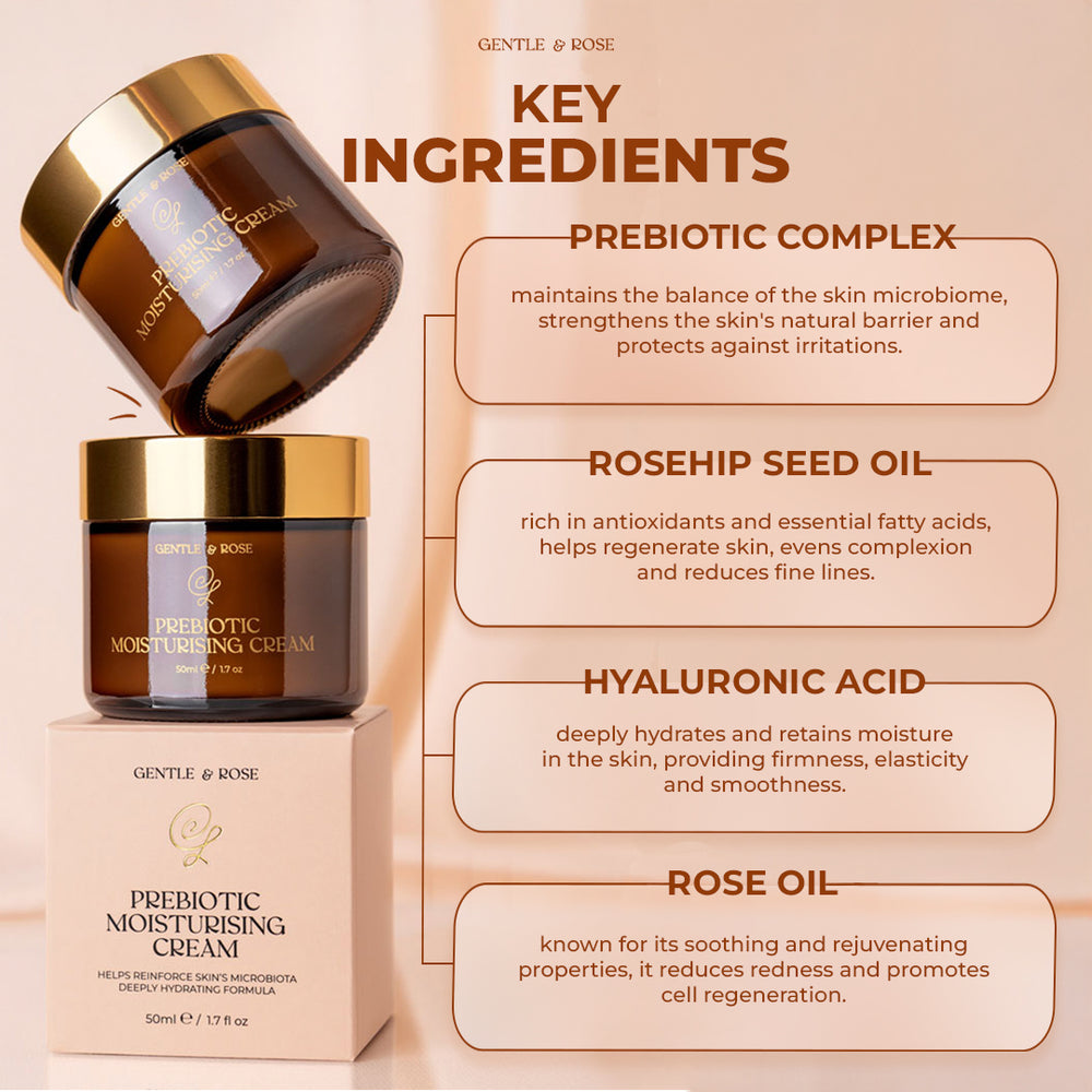 Crema idratante prebiotica   