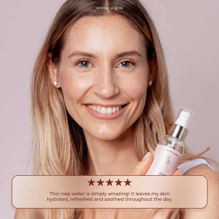 Reines Rosenwasser