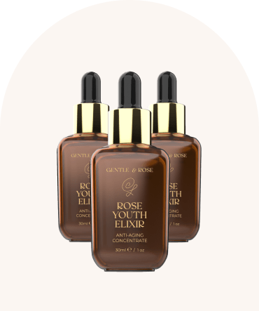 3 x Rose Youth Elixir - Premium Elixir from Gentle & Rose - Just €89! Shop now at Gentle & Rose