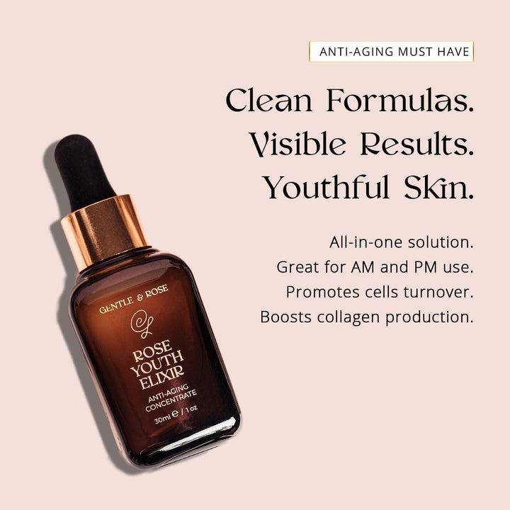 2 x Rose Youth Elixir - Premium Elixir from Gentle & Rose - Just €69! Shop now at Gentle & Rose