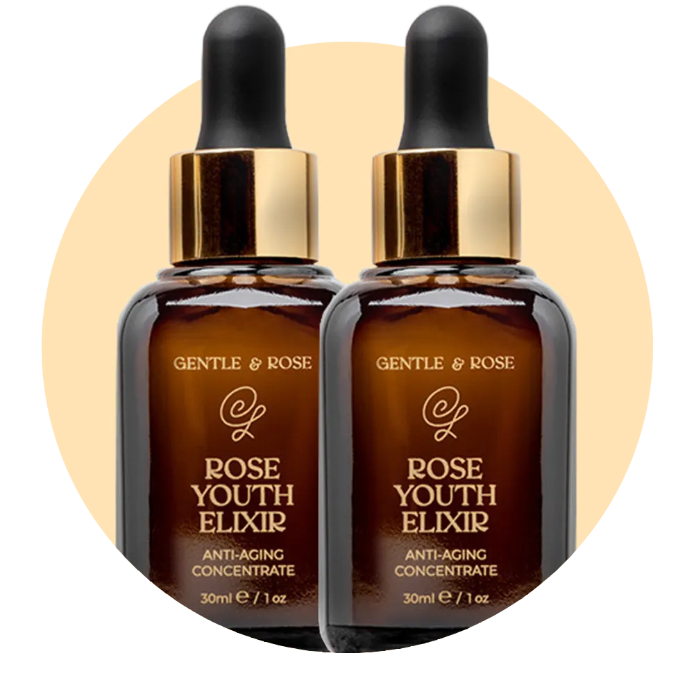 2 x Rose Youth Elixir - Premium Elixir from Gentle & Rose - Just €69! Shop now at Gentle & Rose