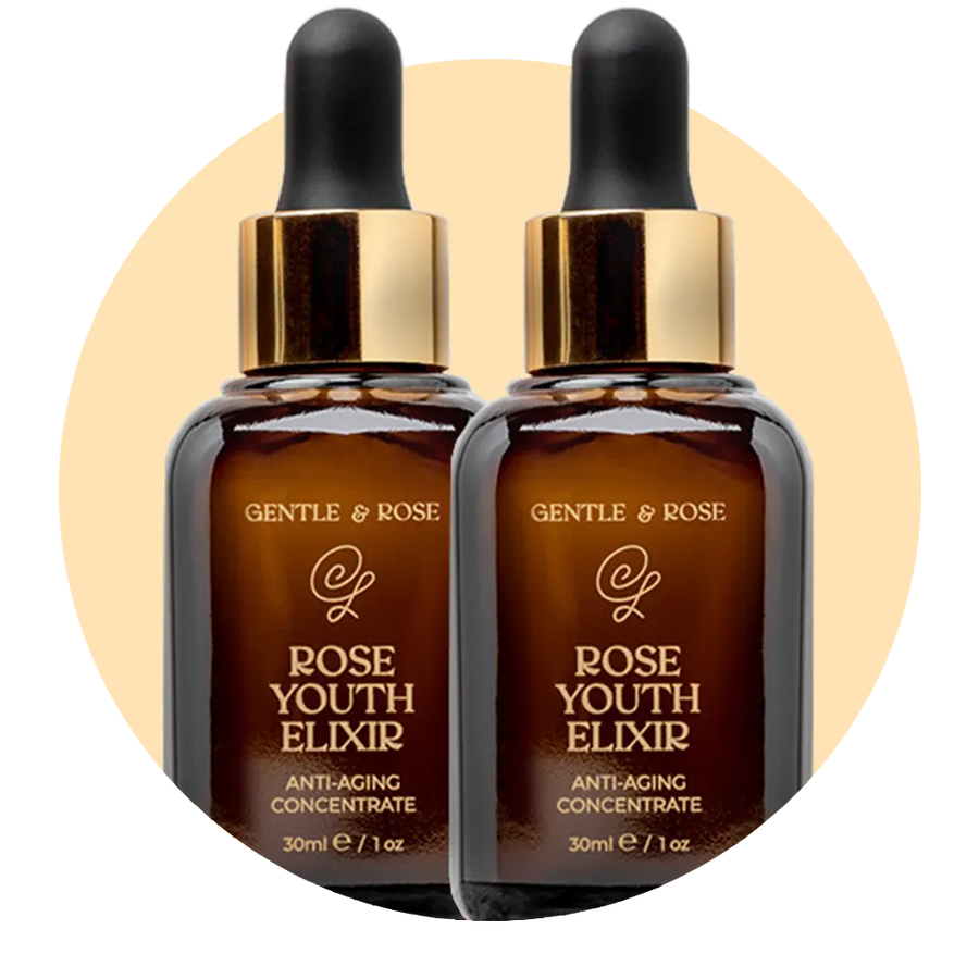 2 x Rose Youth Elixir - Premium Elixir from Gentle & Rose - Just €69! Shop now at Gentle & Rose